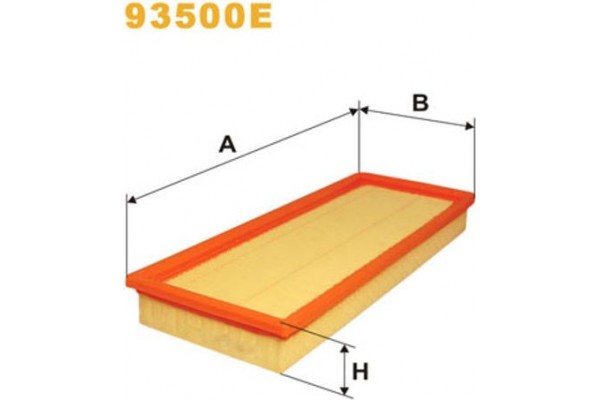 Wix Filters Φίλτρο, Αέρας Εσωτερικού Χώρου - 93500E