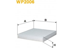 Wix Filters Φίλτρο, Αέρας Εσωτερικού Χώρου - WP2006
