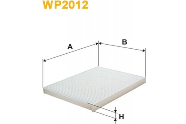 Wix Filters Φίλτρο, Αέρας Εσωτερικού Χώρου - WP2012