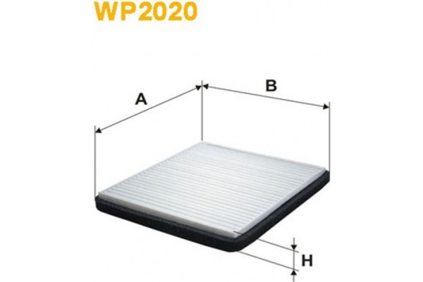 Wix Filters Φίλτρο, Αέρας Εσωτερικού Χώρου - WP2020