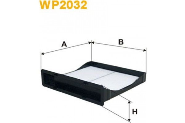Wix Filters Φίλτρο, Αέρας Εσωτερικού Χώρου - WP2032