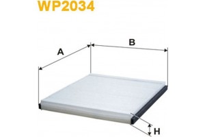 Wix Filters Φίλτρο, Αέρας Εσωτερικού Χώρου - WP2034