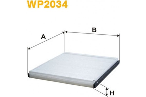 Wix Filters Φίλτρο, Αέρας Εσωτερικού Χώρου - WP2034