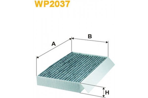 Wix Filters Φίλτρο, Αέρας Εσωτερικού Χώρου - WP2037