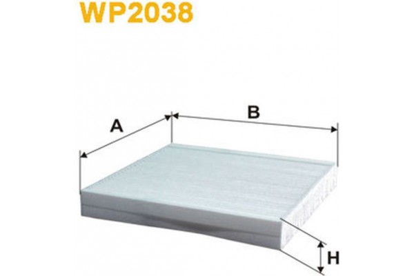 Wix Filters Φίλτρο, Αέρας Εσωτερικού Χώρου - WP2038