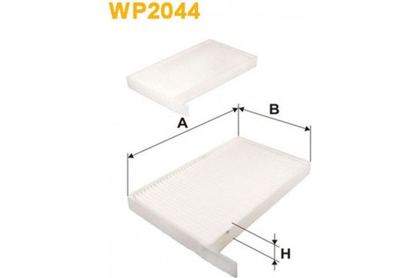 Wix Filters Φίλτρο, Αέρας Εσωτερικού Χώρου - WP2044