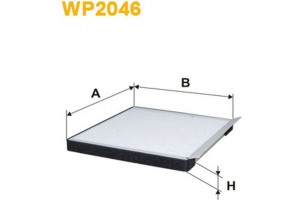 Wix Filters Φίλτρο, Αέρας Εσωτερικού Χώρου - WP2046