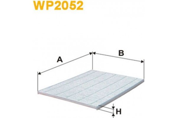 Wix Filters Φίλτρο, Αέρας Εσωτερικού Χώρου - WP2052