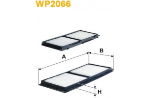 Wix Filters Φίλτρο, Αέρας Εσωτερικού Χώρου - WP2066
