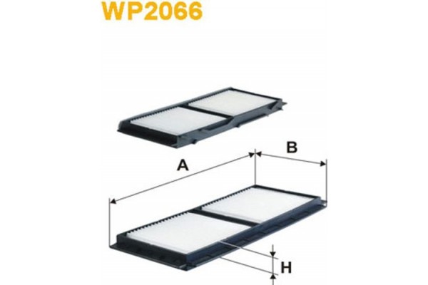 Wix Filters Φίλτρο, Αέρας Εσωτερικού Χώρου - WP2066