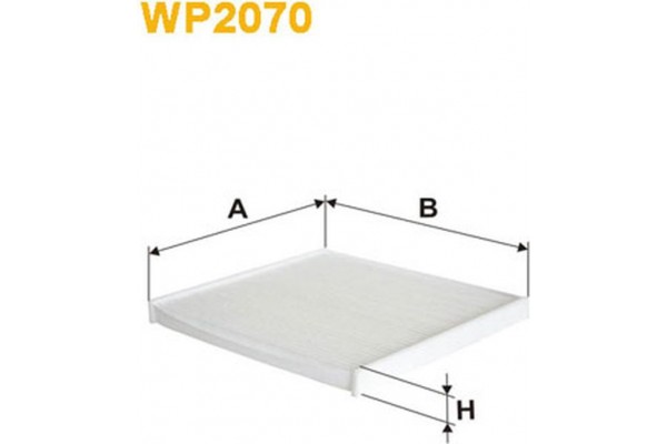 Wix Filters Φίλτρο, Αέρας Εσωτερικού Χώρου - WP2070