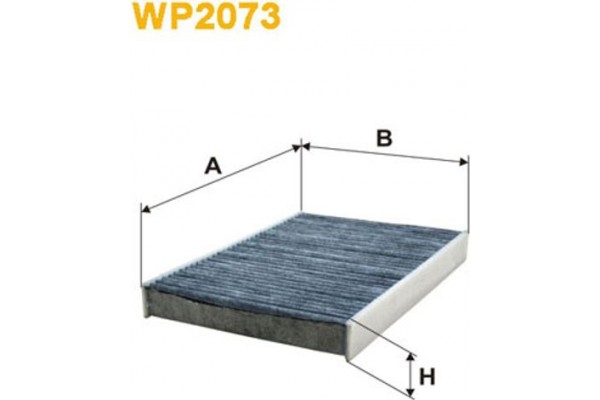 Wix Filters Φίλτρο, Αέρας Εσωτερικού Χώρου - WP2073
