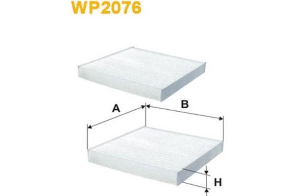 Wix Filters Φίλτρο, Αέρας Εσωτερικού Χώρου - WP2076