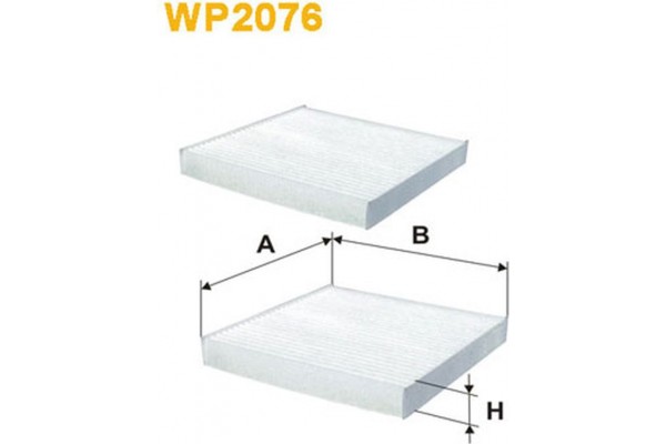 Wix Filters Φίλτρο, Αέρας Εσωτερικού Χώρου - WP2076