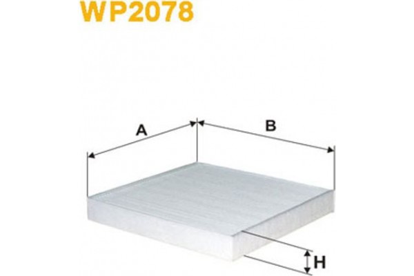 Wix Filters Φίλτρο, Αέρας Εσωτερικού Χώρου - WP2078
