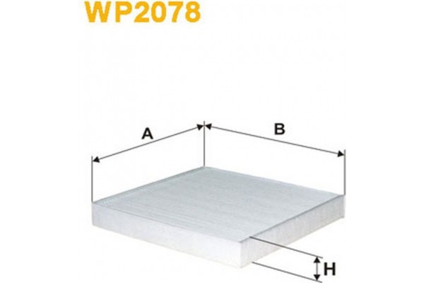 Wix Filters Φίλτρο, Αέρας Εσωτερικού Χώρου - WP2078