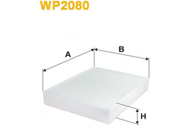 Wix Filters Φίλτρο, Αέρας Εσωτερικού Χώρου - WP2080