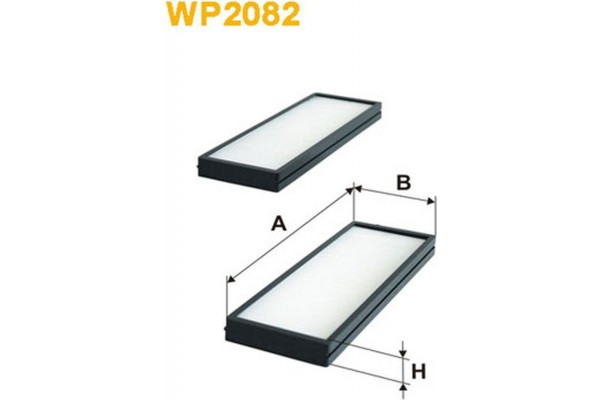 Wix Filters Φίλτρο, Αέρας Εσωτερικού Χώρου - WP2082