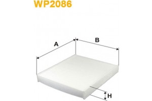 Wix Filters Φίλτρο, Αέρας Εσωτερικού Χώρου - WP2086