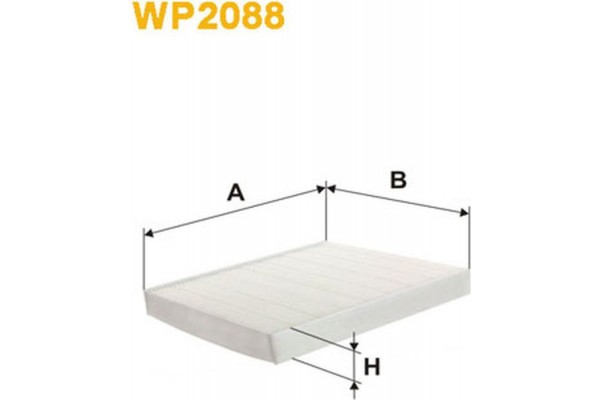 Wix Filters Φίλτρο, Αέρας Εσωτερικού Χώρου - WP2088