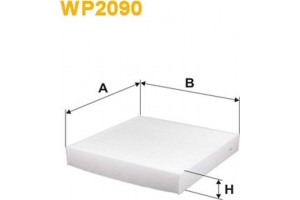 Wix Filters Φίλτρο, Αέρας Εσωτερικού Χώρου - WP2090
