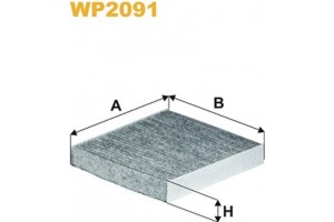 Wix Filters Φίλτρο, Αέρας Εσωτερικού Χώρου - WP2091