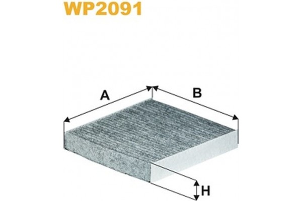 Wix Filters Φίλτρο, Αέρας Εσωτερικού Χώρου - WP2091