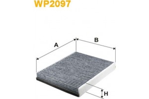 Wix Filters Φίλτρο, Αέρας Εσωτερικού Χώρου - WP2097