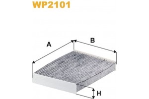 Wix Filters Φίλτρο, Αέρας Εσωτερικού Χώρου - WP2101