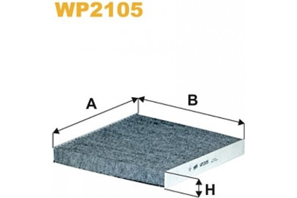 Wix Filters Φίλτρο, Αέρας Εσωτερικού Χώρου - WP2105