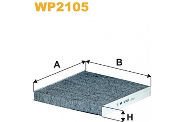 Wix Filters Φίλτρο, Αέρας Εσωτερικού Χώρου - WP2105