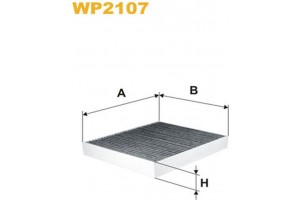 Wix Filters Φίλτρο, Αέρας Εσωτερικού Χώρου - WP2107