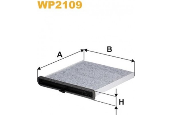 Wix Filters Φίλτρο, Αέρας Εσωτερικού Χώρου - WP2109