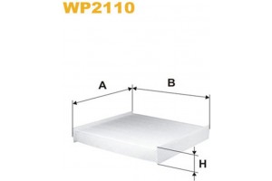 Wix Filters Φίλτρο, Αέρας Εσωτερικού Χώρου - WP2110