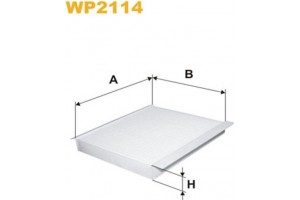 Wix Filters Φίλτρο, Αέρας Εσωτερικού Χώρου - WP2114