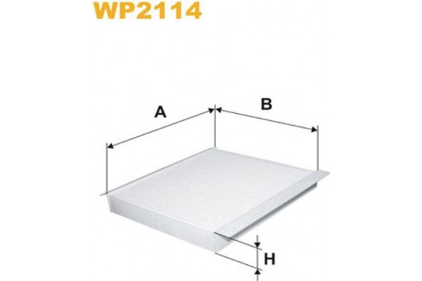 Wix Filters Φίλτρο, Αέρας Εσωτερικού Χώρου - WP2114