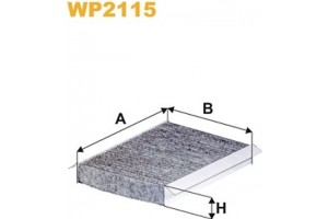 Wix Filters Φίλτρο, Αέρας Εσωτερικού Χώρου - WP2115