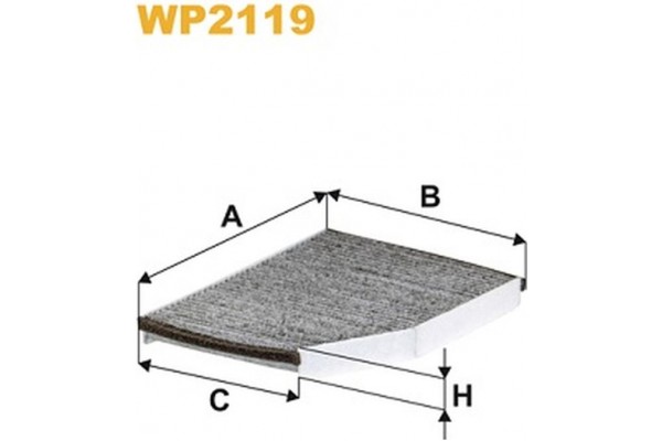 Wix Filters Φίλτρο, Αέρας Εσωτερικού Χώρου - WP2119