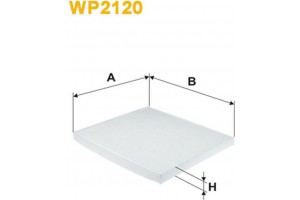 Wix Filters Φίλτρο, Αέρας Εσωτερικού Χώρου - WP2120