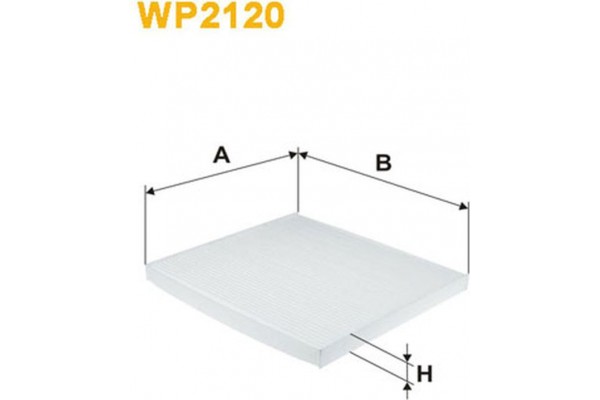 Wix Filters Φίλτρο, Αέρας Εσωτερικού Χώρου - WP2120