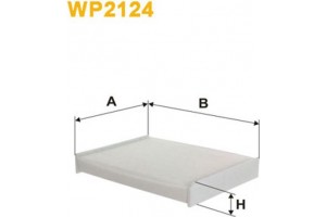 Wix Filters Φίλτρο, Αέρας Εσωτερικού Χώρου - WP2124