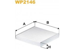 Wix Filters Φίλτρο, Αέρας Εσωτερικού Χώρου - WP2146