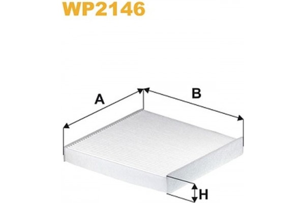 Wix Filters Φίλτρο, Αέρας Εσωτερικού Χώρου - WP2146