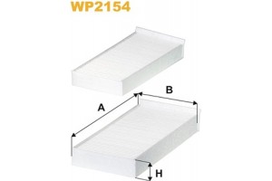 Wix Filters Φίλτρο, Αέρας Εσωτερικού Χώρου - WP2154