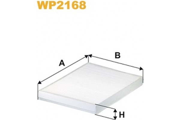 Wix Filters Φίλτρο, Αέρας Εσωτερικού Χώρου - WP2168