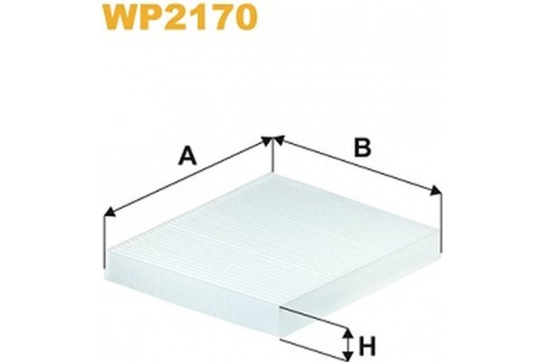 Wix Filters Φίλτρο, Αέρας Εσωτερικού Χώρου - WP2170