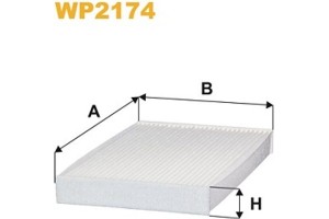 Wix Filters Φίλτρο, Αέρας Εσωτερικού Χώρου - WP2174