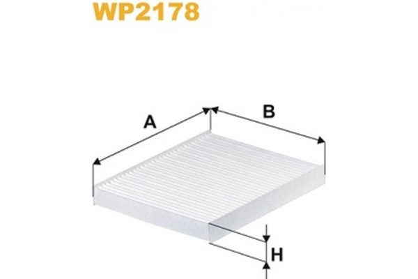 Wix Filters Φίλτρο, Αέρας Εσωτερικού Χώρου - WP2178