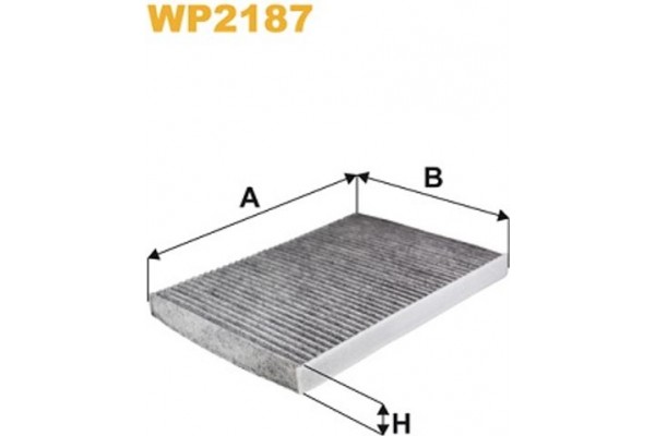 Wix Filters Φίλτρο, Αέρας Εσωτερικού Χώρου - WP2187