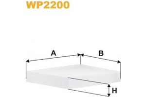 Wix Filters Φίλτρο, Αέρας Εσωτερικού Χώρου - WP2200